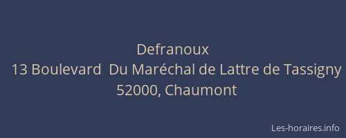 Defranoux