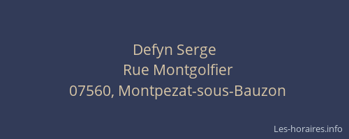Defyn Serge