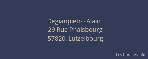 Degianpietro Alain