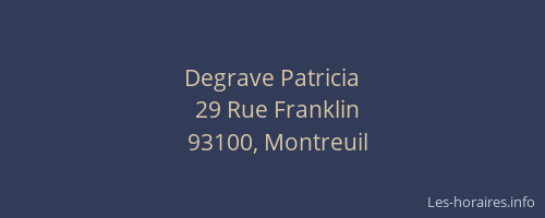Degrave Patricia