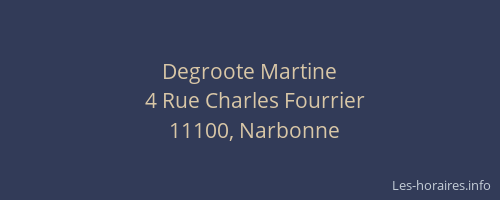 Degroote Martine