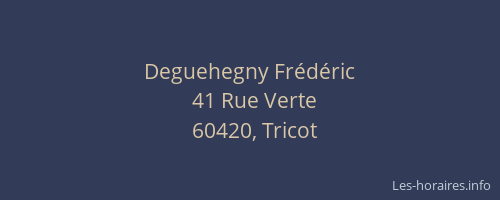 Deguehegny Frédéric
