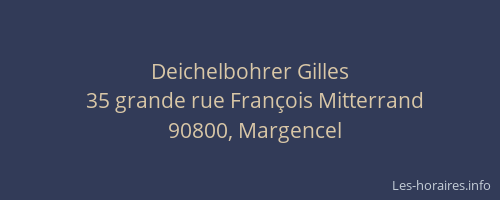 Deichelbohrer Gilles
