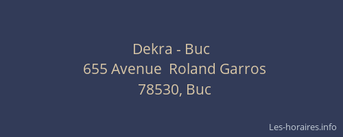 Dekra - Buc