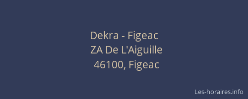 Dekra - Figeac