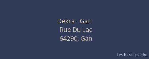 Dekra - Gan