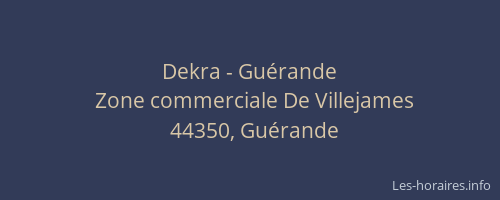 Dekra - Guérande