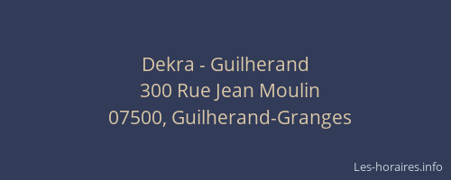 Dekra - Guilherand