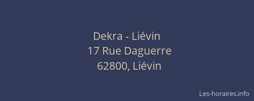 Dekra - Liévin