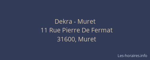 Dekra - Muret