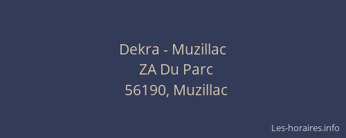 Dekra - Muzillac