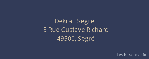Dekra - Segré