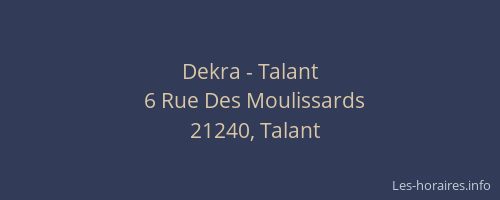 Dekra - Talant