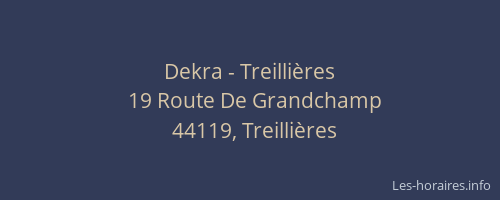 Dekra - Treillières