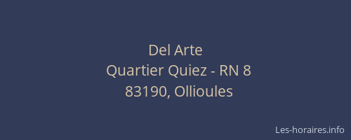 Del Arte