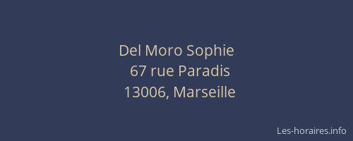 Del Moro Sophie