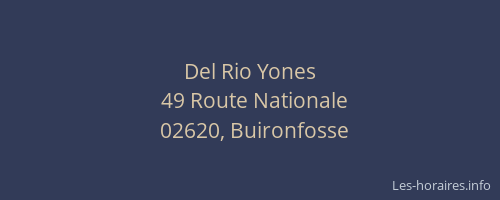 Del Rio Yones