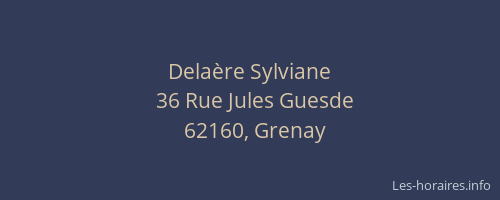 Delaère Sylviane