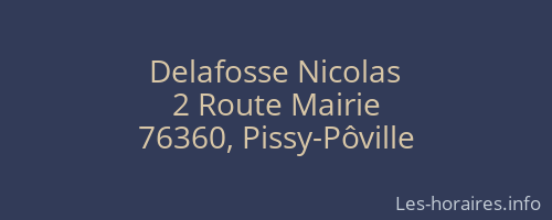Delafosse Nicolas