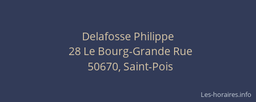 Delafosse Philippe