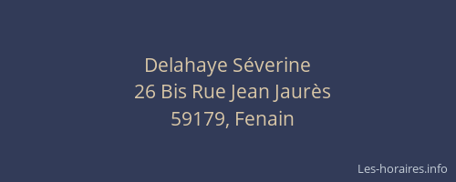 Delahaye Séverine