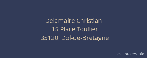 Delamaire Christian