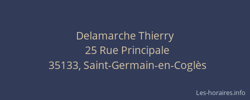 Delamarche Thierry