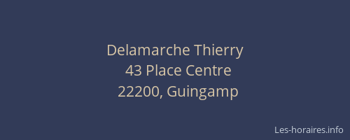 Delamarche Thierry