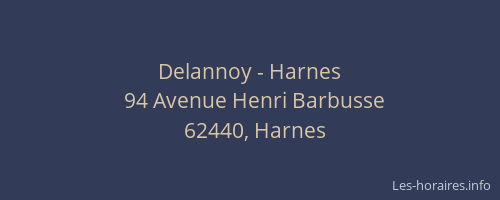 Delannoy - Harnes