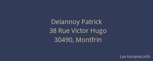 Delannoy Patrick