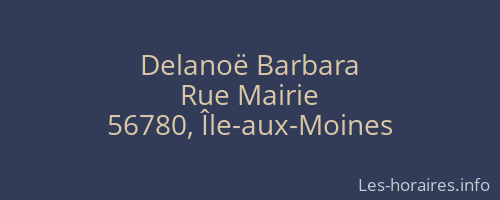 Delanoë Barbara