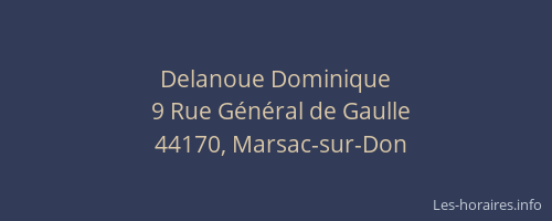Delanoue Dominique