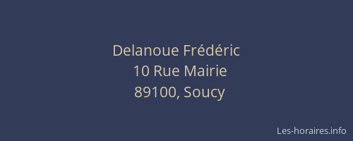 Delanoue Frédéric