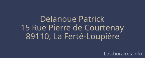 Delanoue Patrick