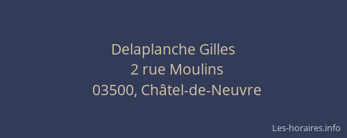 Delaplanche Gilles