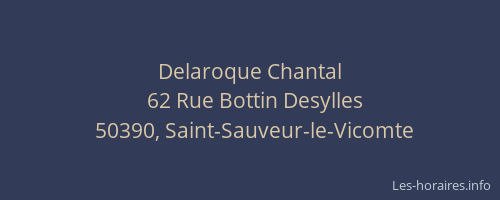 Delaroque Chantal