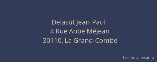Delasut Jean-Paul