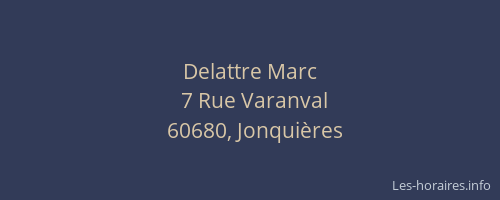 Delattre Marc