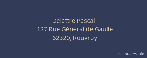 Delattre Pascal