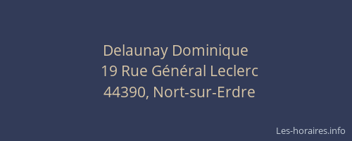 Delaunay Dominique
