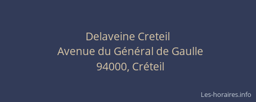 Delaveine Creteil