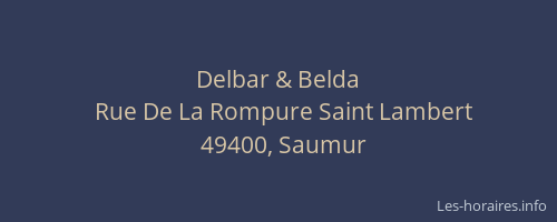 Delbar & Belda