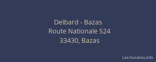 Delbard - Bazas