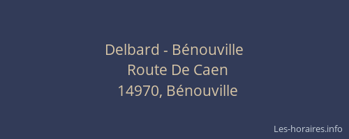 Delbard - Bénouville
