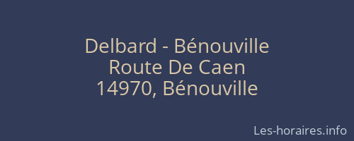 Delbard - Bénouville