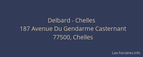 Delbard - Chelles