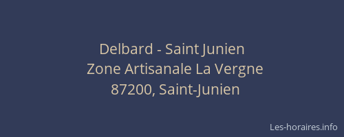 Delbard - Saint Junien