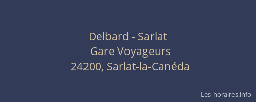 Delbard - Sarlat