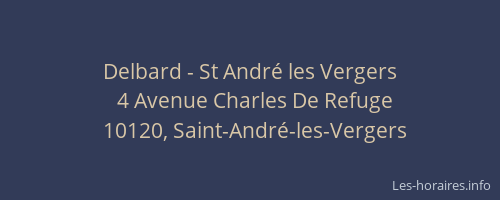 Delbard - St André les Vergers
