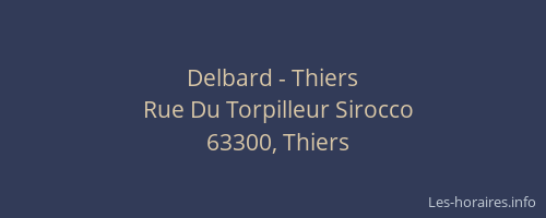 Delbard - Thiers